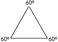 equilateral triangle